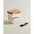 MADAME COCO Margot Set posudica, 2 kom, 500ml, 14.6x9x10.5cm, Bež