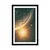 Plakat s paspartujem pogled z vesolja - 60x90 silver