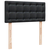 vidaXL Box spring postelja z vzmetnico črna 90x190 cm umetno usnje