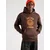 JACK & JONES Majica JJVICTO temno rjava