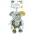 Lorelli plisana igracka activity- dog green natural ( 10191410009 )