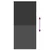 Rolo zavjesa Blackout Black 110x230 cm Širina tkanine 105,7 cm