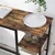 Songmics Bar miza 110x40x90 cm rjava