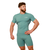 GymBeam Kompresivni šorc Mid Blue