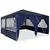 Šator za zabave Plava 400 x 400 x 266 cm Polietilen