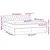 Vidaxl Box spring postelja z vzmetnico modra 160x200 cm blago