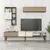 Hanah Home Milan TV TV polica, Braon-Krem
