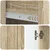Kreveta Hrast sonoma 66 x 34,5 x 91,5 cm Konstruirano drvo