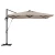 Roma Suncobran S LED lampica Sivo-smeđa 286 x 284 x 270 cm