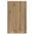 Vidaxl Viseča omarica Umetni hrast 60 x 31 x 100 cm Konstruiran les
