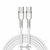 Kabl Baseus Type-C to C 2.0m 100W CATJK-D02 White