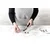 5-piece set of chocolate icing sheets, plastic, 30 x 20 cm - de Buyer