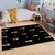 Conceptum Hypnose Tepih Hmi Kdc-110, Pravougaoni, 100 x 180 cm, Crni
