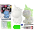 Ustvarjalni set Unicorn DIY Diamanti kristali zelena