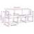 Set vanjskih sofa 3 pcs