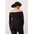 Trendyol Curve Ženska bluza Tbbaw26Af00094, Crna
