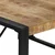 Vidaxl Jedilna miza 140x140x75 cm robusten mangov les