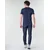 Lee  Majice s kratkimi rokavi LOGO TEE SHIRT  Modra