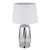 Globo 24142W - Stona lampa CLASSY 1xE27/40W/230V bela/srebrna