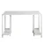 Hanah Home Radni sto Reader, 125x60x73.8 cm, Beli