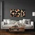Slika stilni vinilni krogi - 120x60