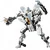 shumee Figura robota z gibljivimi deli, plastična igrača velikosti 18 cm