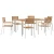 Vrtni set za objed 7 pcs