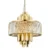 Milagro Milagro MARGOT GOLD zlati kristalni lestenec – 9xE14