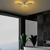 Opviq Luster Metalni, 68x14x68cm, Siva