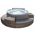 NetSpa VITA PREMIUM polučvrsti masažni bazen sa namještajem