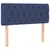 Box spring postelja z vzmetnico modra 100x200 cm blago