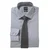 OLYMP Poslovna srajca Level 5 Chambray, siva