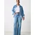 Next Prehodna jakna moder denim