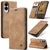 shumee Denarnica Spacecase za Galaxy S25 Edge svetlo rjave barve