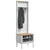 Ormar za hodnik s policom FLORO Bijelo 50 x 40 x 158 cm