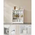 Songmics Kopalniška omarica 20x60x80 cm Bela