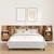 Vznožnica z omarico 3 kos Star les Inženirski les