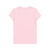 Majica kratkih rukava ružičasto-bijela s velikim logom
