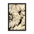 Plakat cvetovi dalije v sepia varianti - 20x30 silver