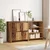 Kreveta 2 pcs Staro drvo 70 x 41 x 75 cm Konstruirano drvo