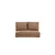 Atelier del Sofa Dvosed na razvlačenje Taida 185x120cm Svetlobraon