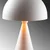 Opviq Dodo 5052 Stona lampa, Bela