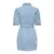 ONLY Dolga srajca ONLVIBBE moder denim