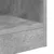 Konačna Stolić 2 pcs Betonski sivi 40,5 x 40 x 45 cm