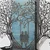 Sogno Forestale -3 BlueBlack Decorative Wooden Wall Accessory