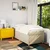 vidaXL vidaXL Box spring postelja z vzmetnico krem 80x200 cm blago, (21307336)
