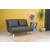 ATELIER DEL SOFA Folde 2 Seater Dark Grey