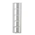 Hanah Home Polica za knjige, 31.8x160.8x31.8cm, Bela
