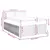 vidaXL vidaXL Box spring postelja z vzmetnico modra 140x190 cm žamet, (21321065)