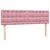 Vidaxl Box spring postelja z vzmetnico roza 140x210 cm žamet